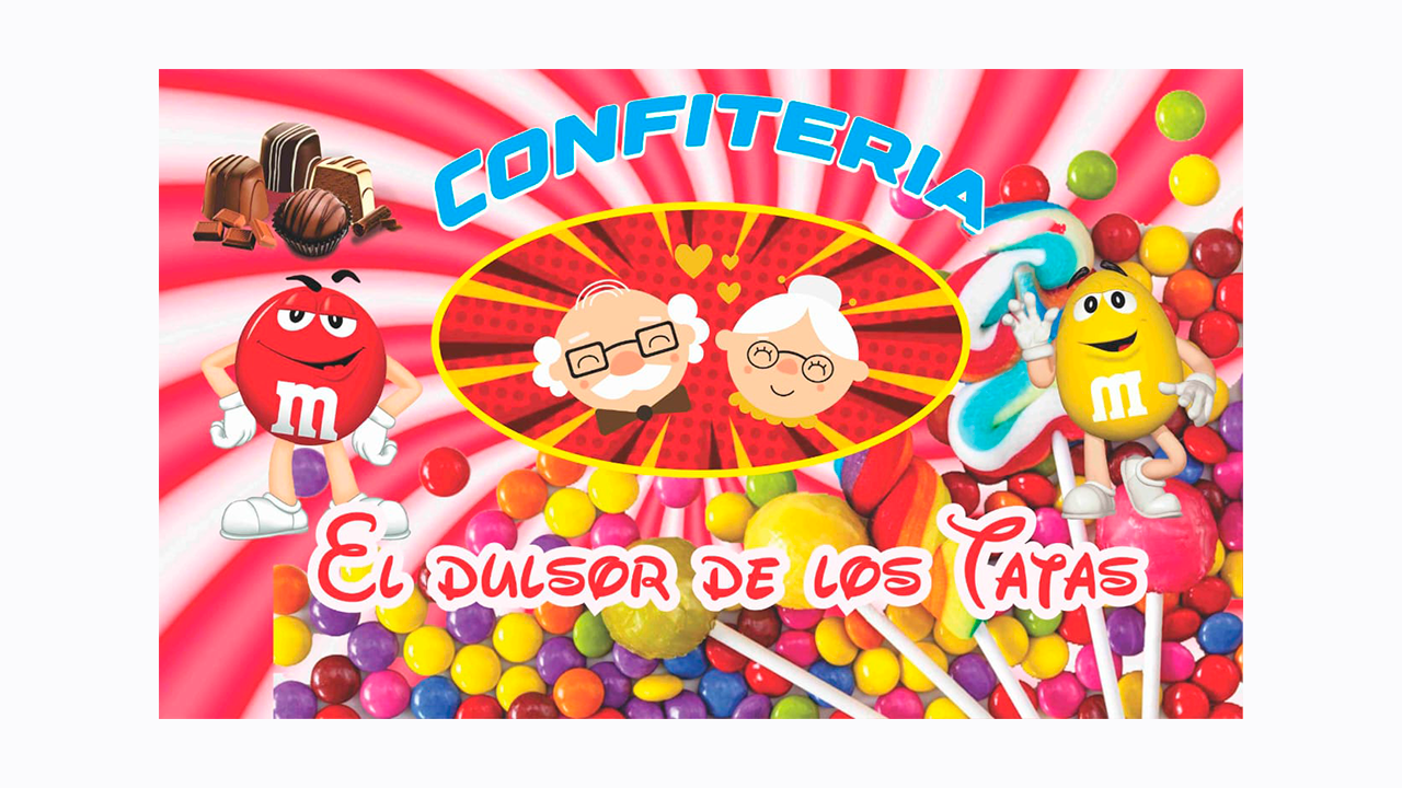 BANNER CONFITERIA LOS TATAS